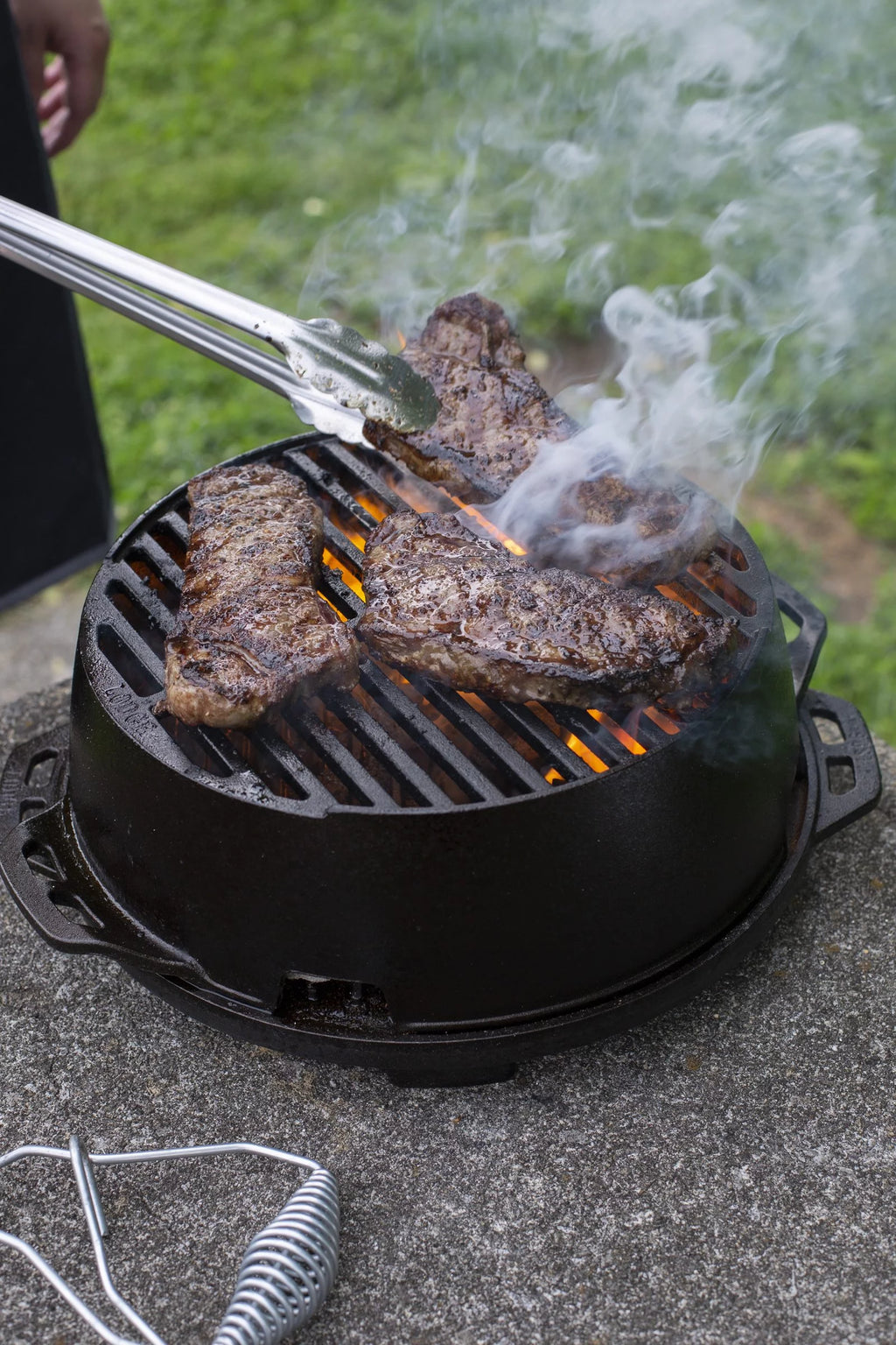 Cast Iron Round Grill D5244