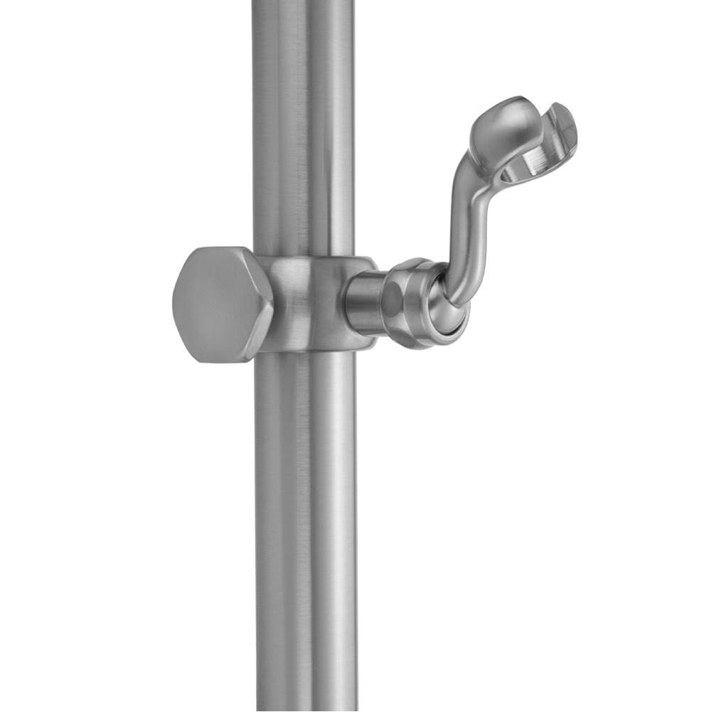 White Hex Grab Bar Handshower Slider G63502
