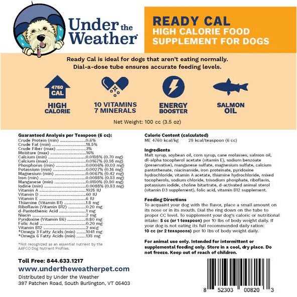 Ready Cal for Dogs R5505