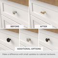 Burnished Antique Brass Drawer Knobs J190