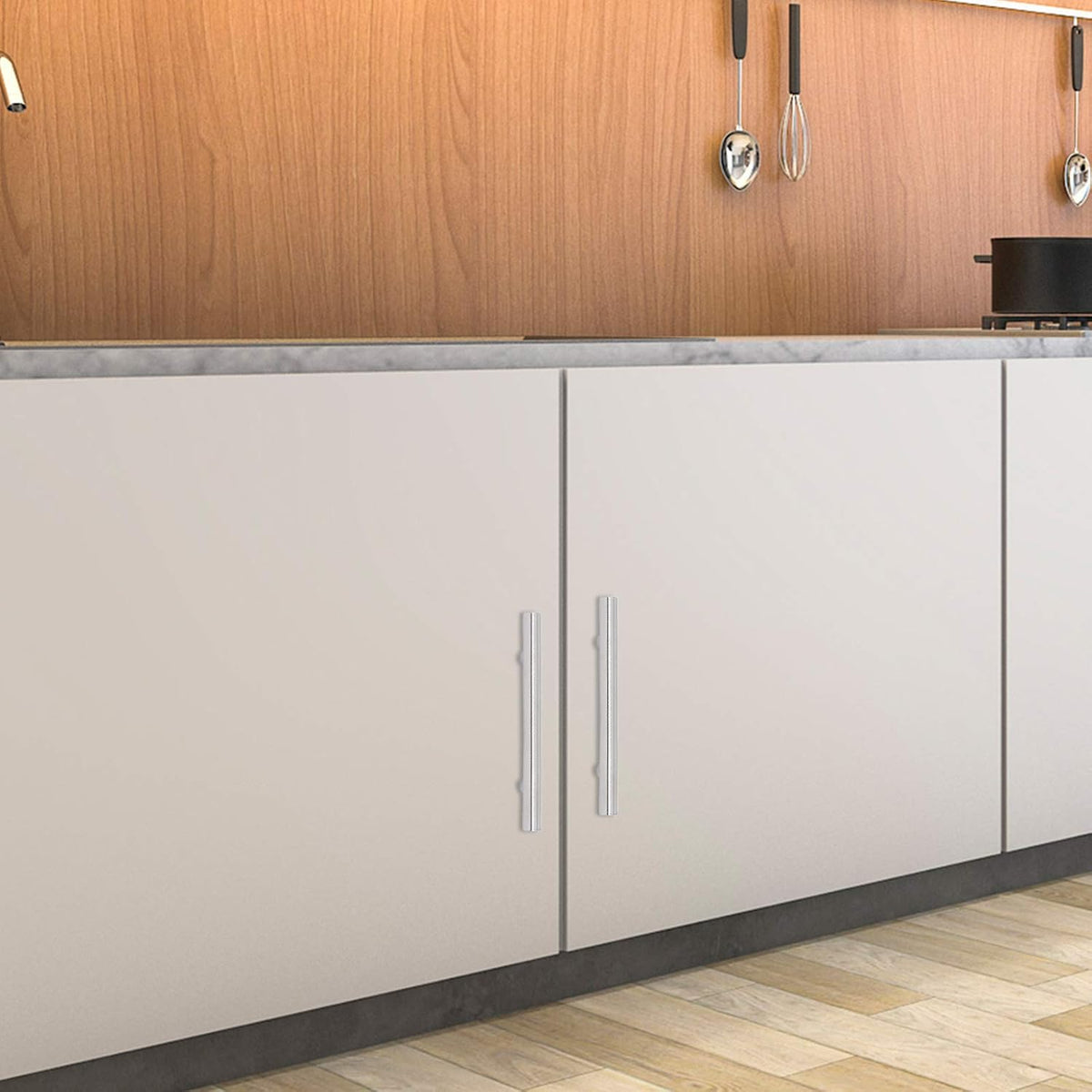 5 inch Brushed Nickel Stainless Steel Cabinet Pulls P873