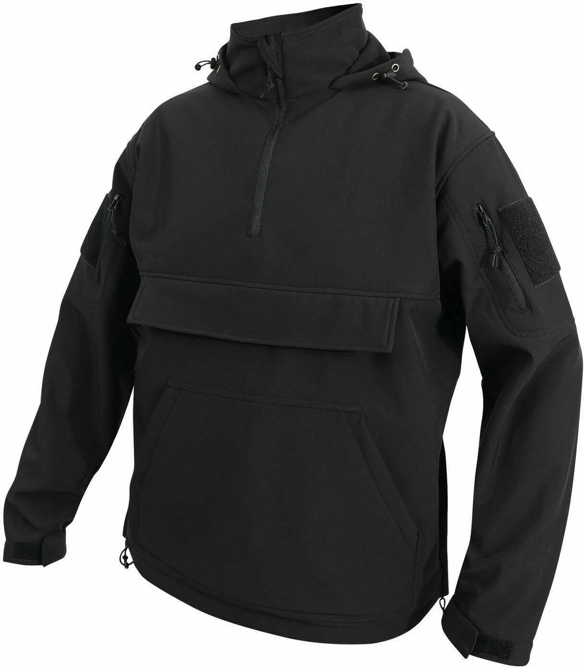 Black Soft Shell Anorak G64083
