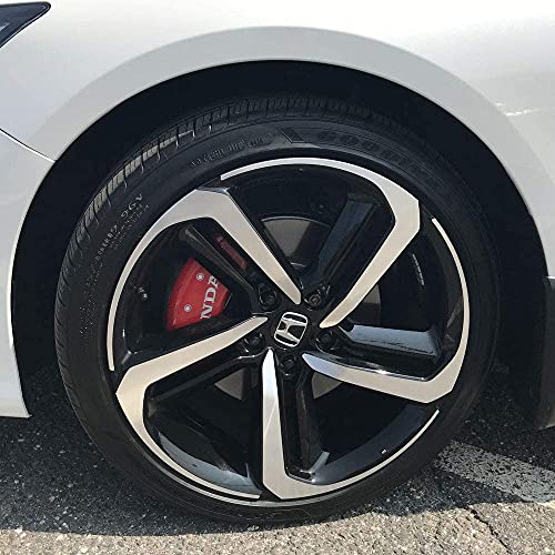 Red Brake Caliper Covers Front and Rear Set J50701