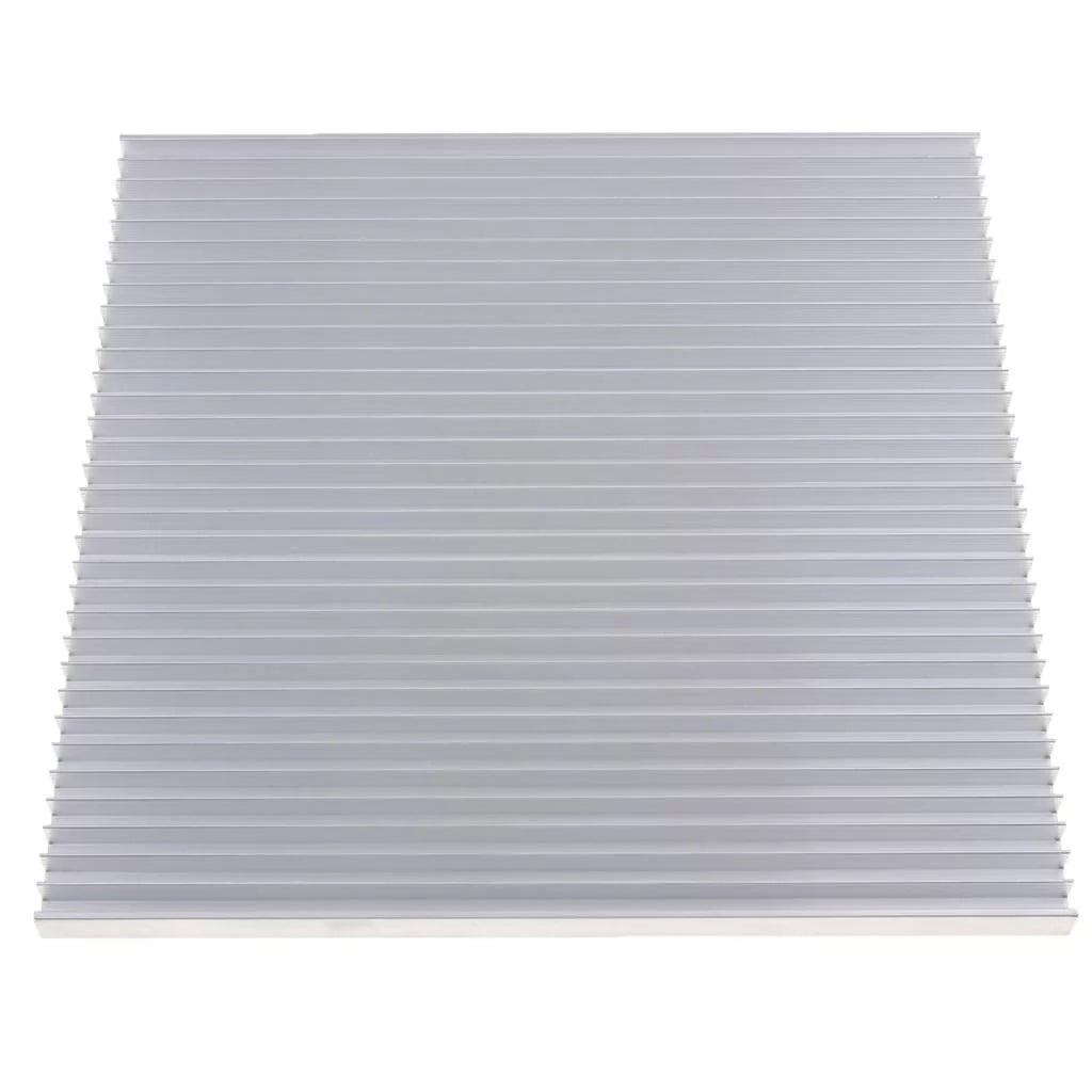 Aluminum Heat Sink Cooling Fin 195x10x200mm J67000