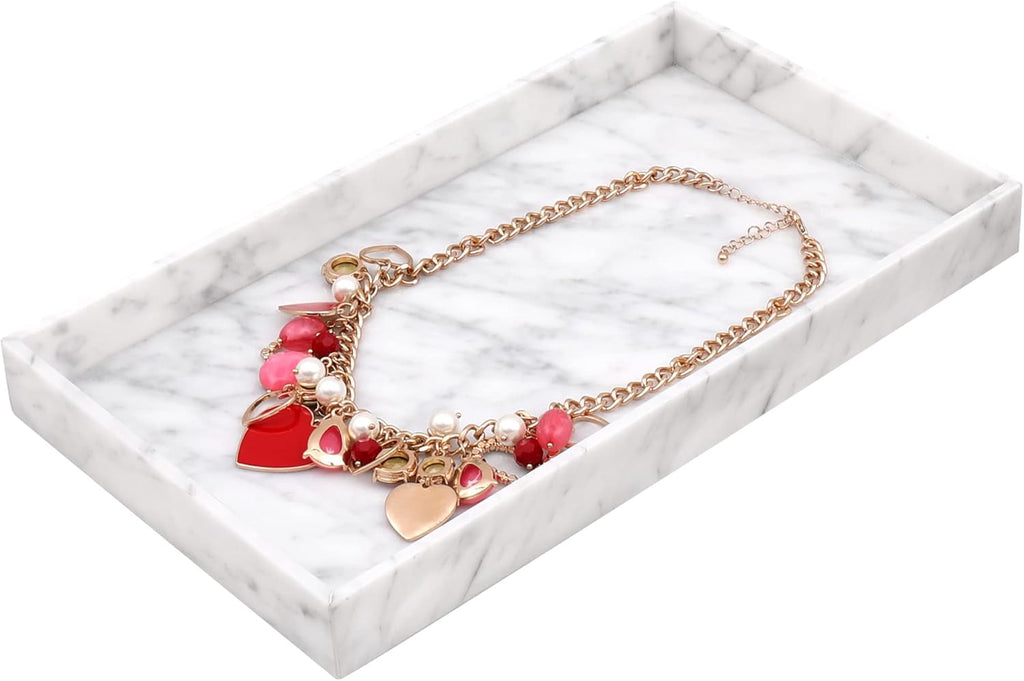 Natural Marble Tray 12x 7X 1.2inch S334523