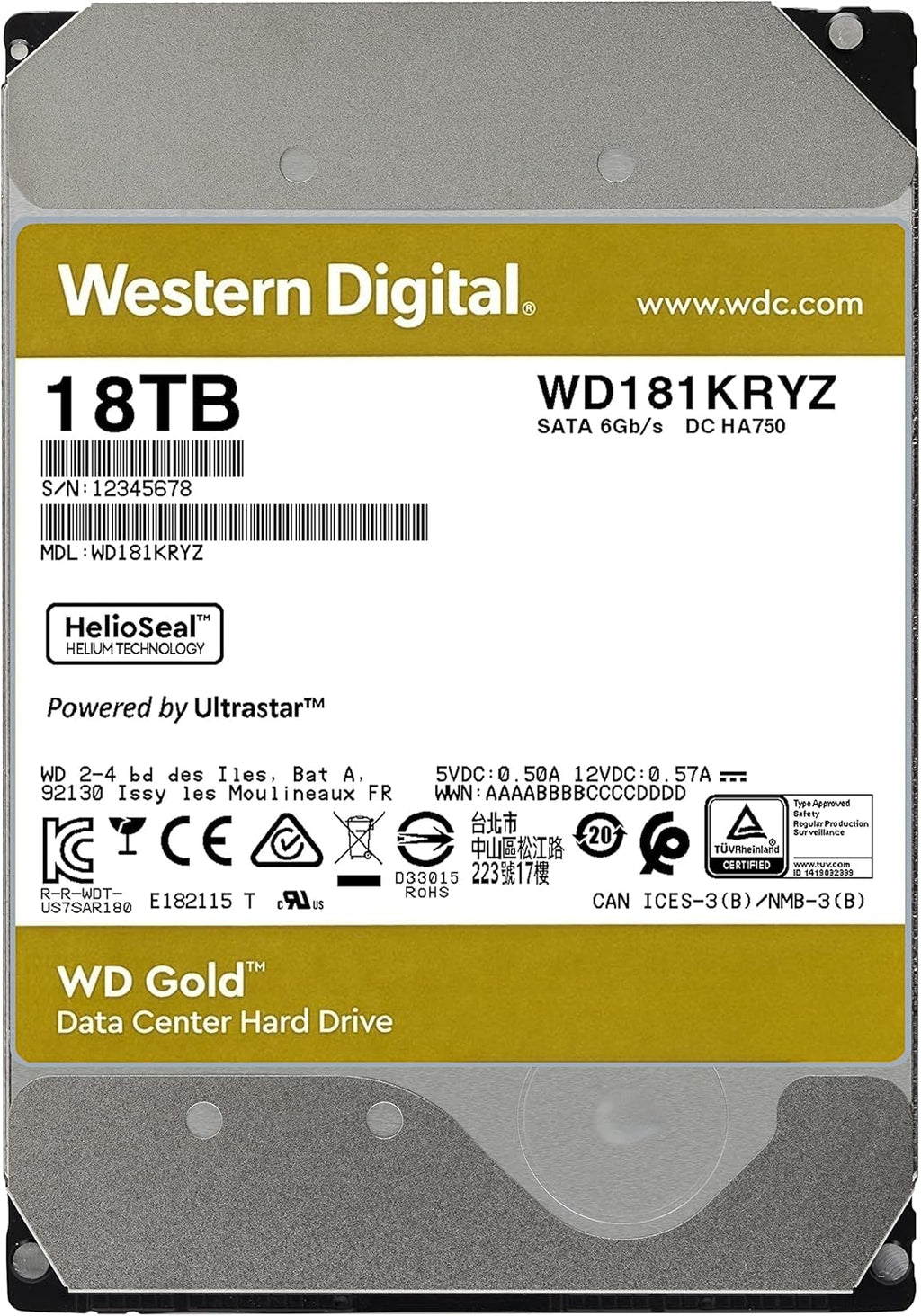 4TB 7200 RPM SATA 6 Gb/s 256 MB Cache 3.5 Internal Hard Drive K290