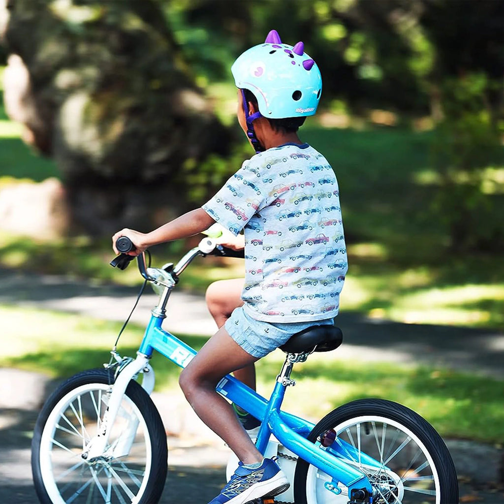 Blue Kids Bike with Training Wheels & Coaster Brake H940094