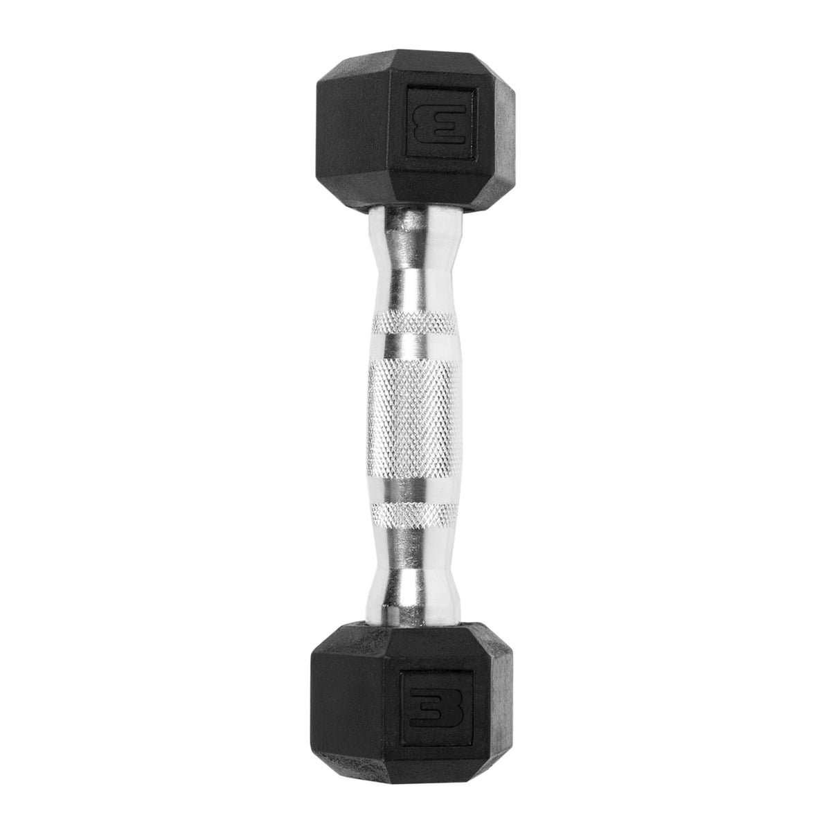 3lb Rubber Hex Dumbbell N474881