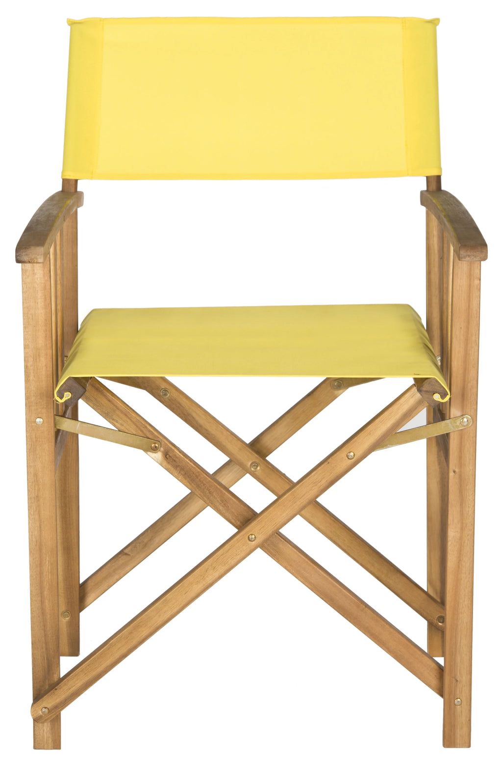 Set of 2 Natural Yellow Outdoor Chair E6899