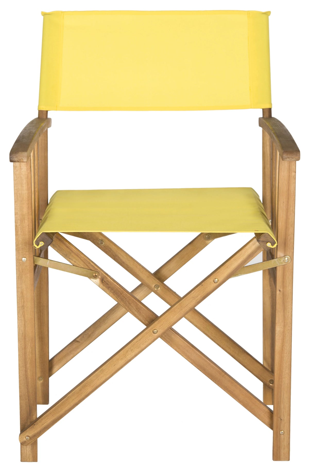 Set of 2 Natural Yellow Outdoor Chair E6899