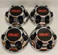 Set of 4 Chrome 6 Lug Center Caps Y465101