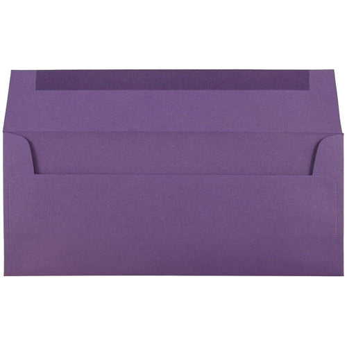 #10 Business Envelopes 4 1/8 x 9 1/2 Dark Purple 1000/Carton J1681