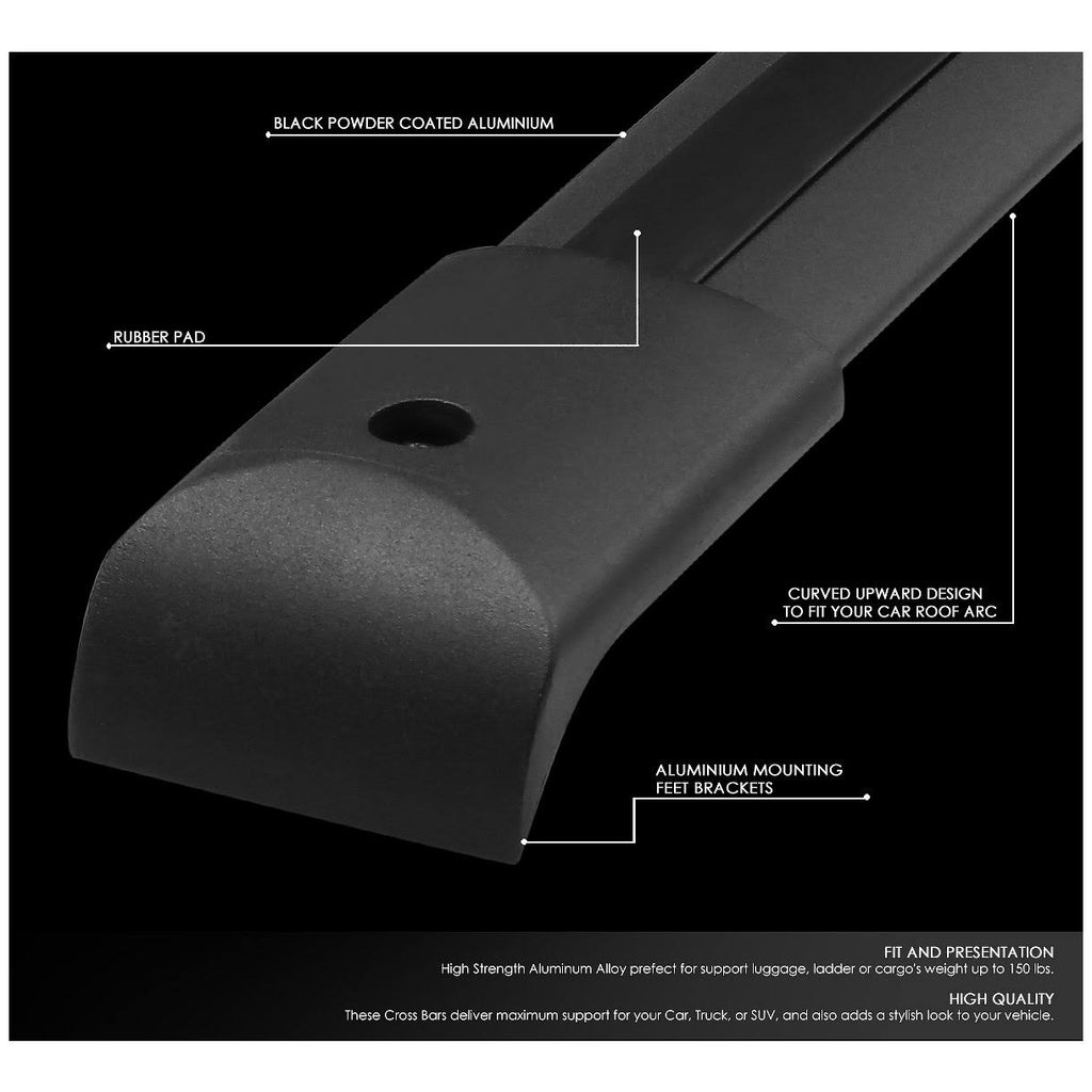 Aluminum Roof Rack Cross Bar Cargo Carrier M75556