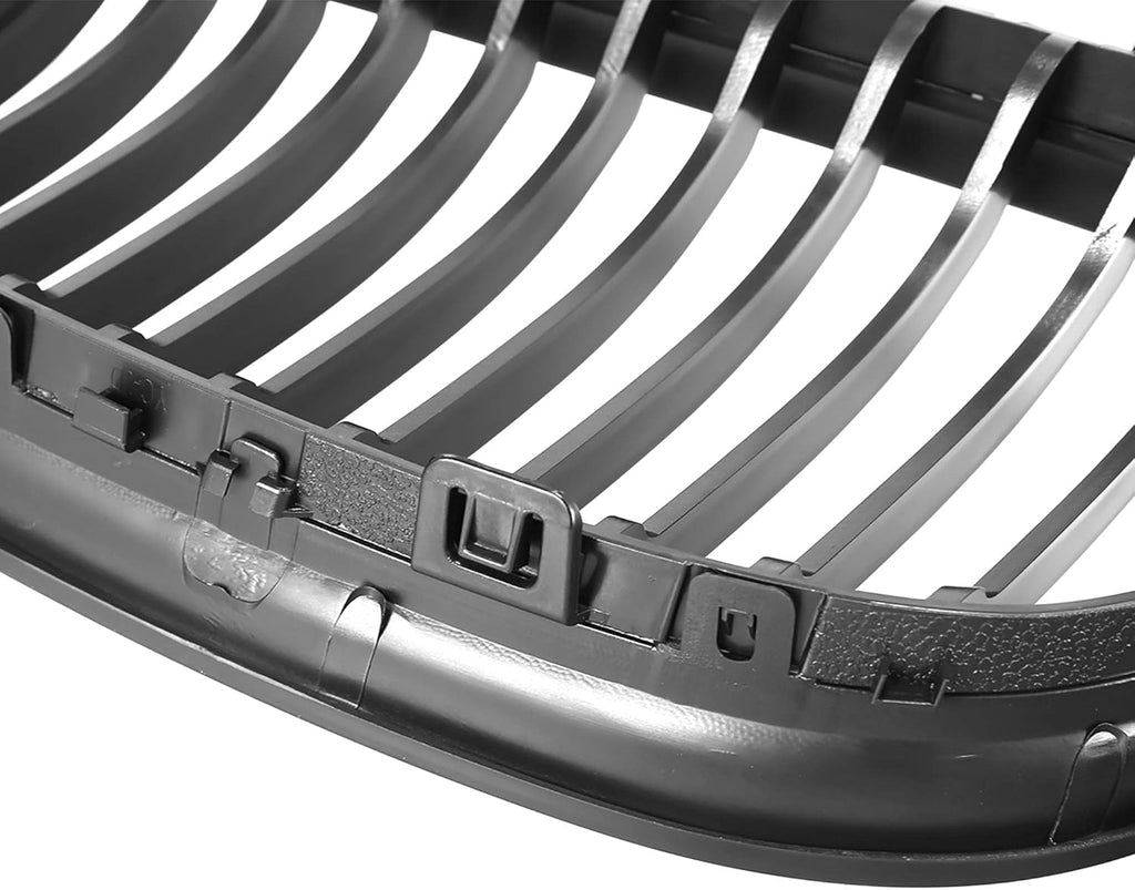 Black ABS Plastic Front Hood Kidney Grille A288971