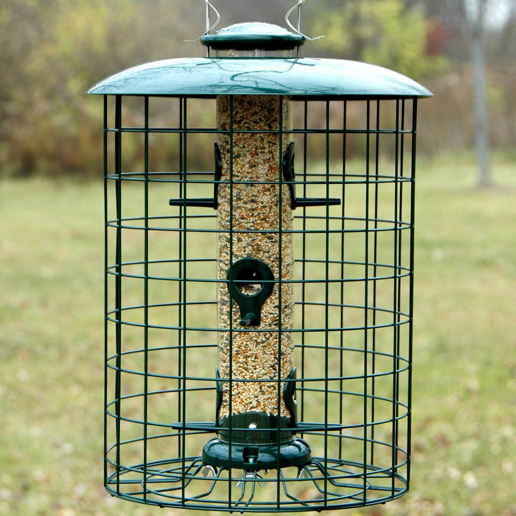 Caged 6 Port Seed Tube Feeder C57835