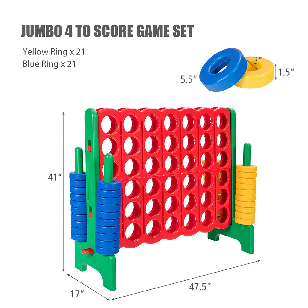 4 in A Row Giant Game Set V627196