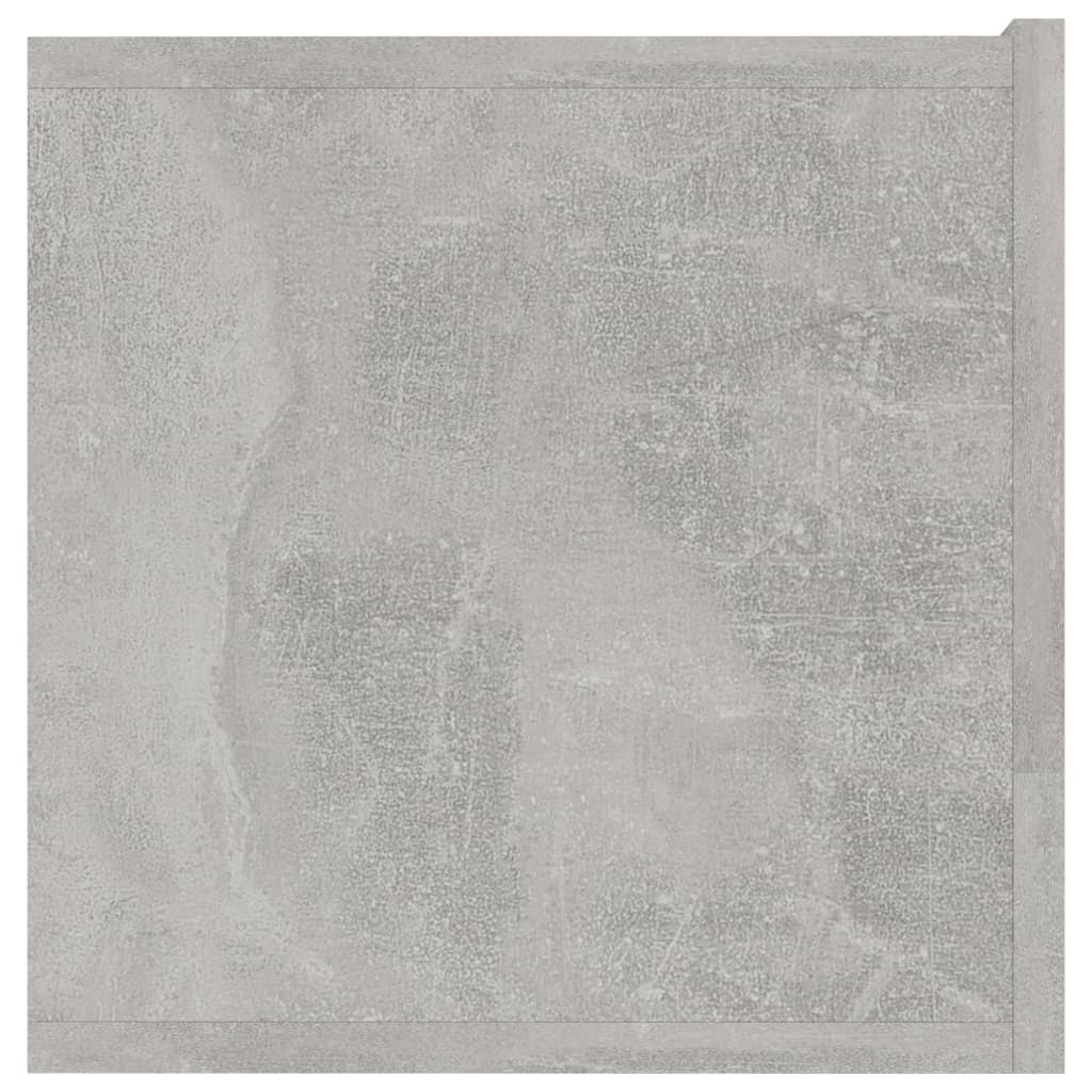 Concrete Gray Chipboard TV Cabinet L761864