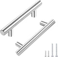 5 inch Brushed Nickel Stainless Steel Cabinet Pulls P873