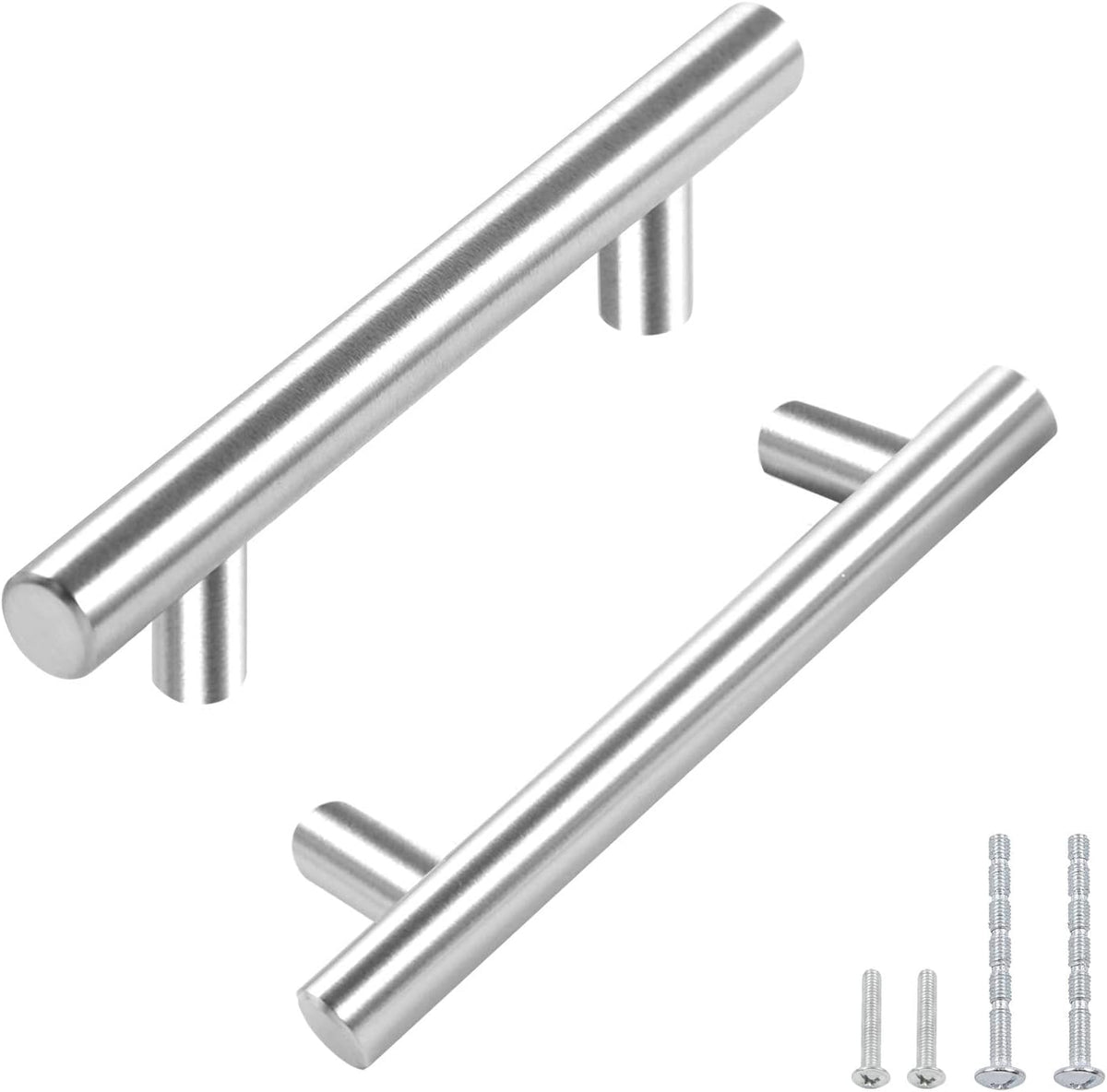 5 inch Brushed Nickel Stainless Steel Cabinet Pulls P873