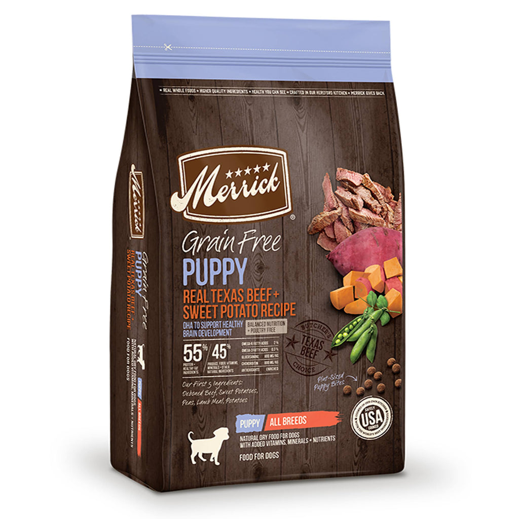 Grain Free Real Texas Beef & Sweet Potato Dry Dog Food, 12 lbs S127109