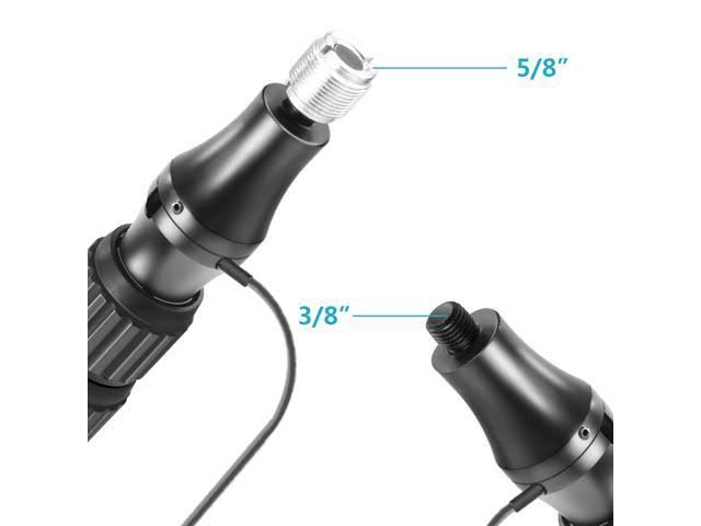 Portable Handheld Microphone Boom Pole with XLR Audio Cable N394