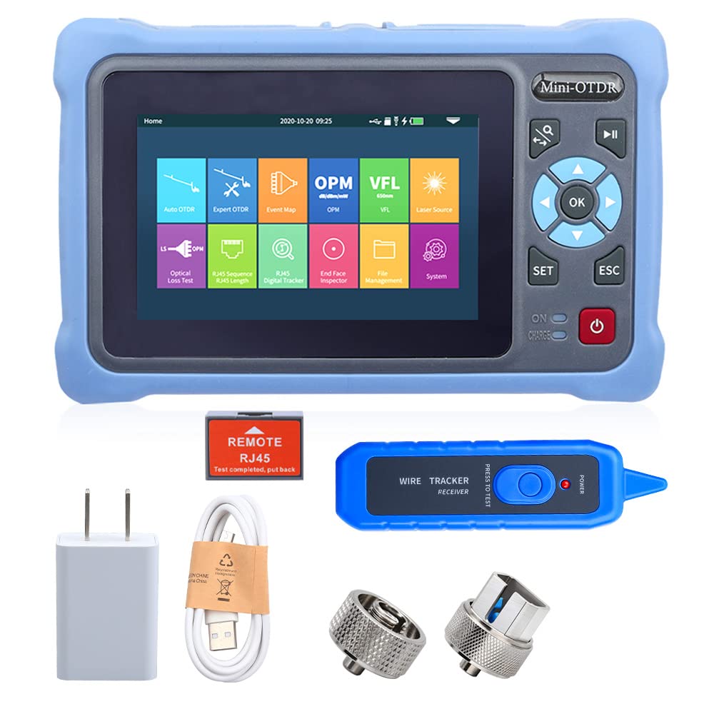 OTDR Optical Fiber Tester 1310/1550nm 4.3 inch Touch Screen J472