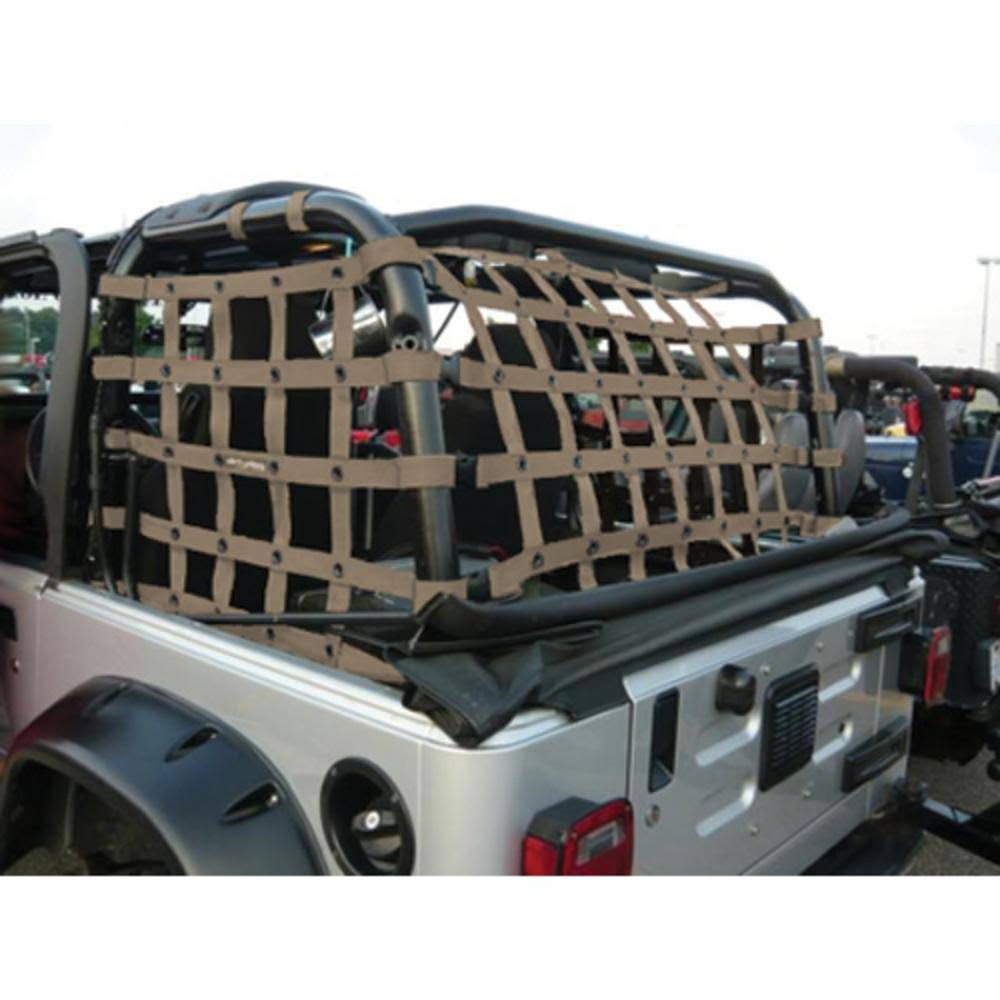 Jeep Wrangler Rear Cargo Netting P316121