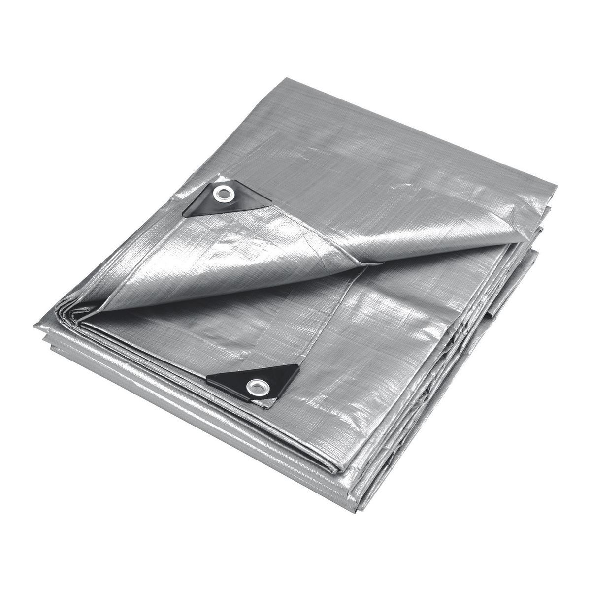 7 ft. 4 in. x 9 ft. 6 in. Heavy Duty Reflective Weather-Resistant Tarp Z79227