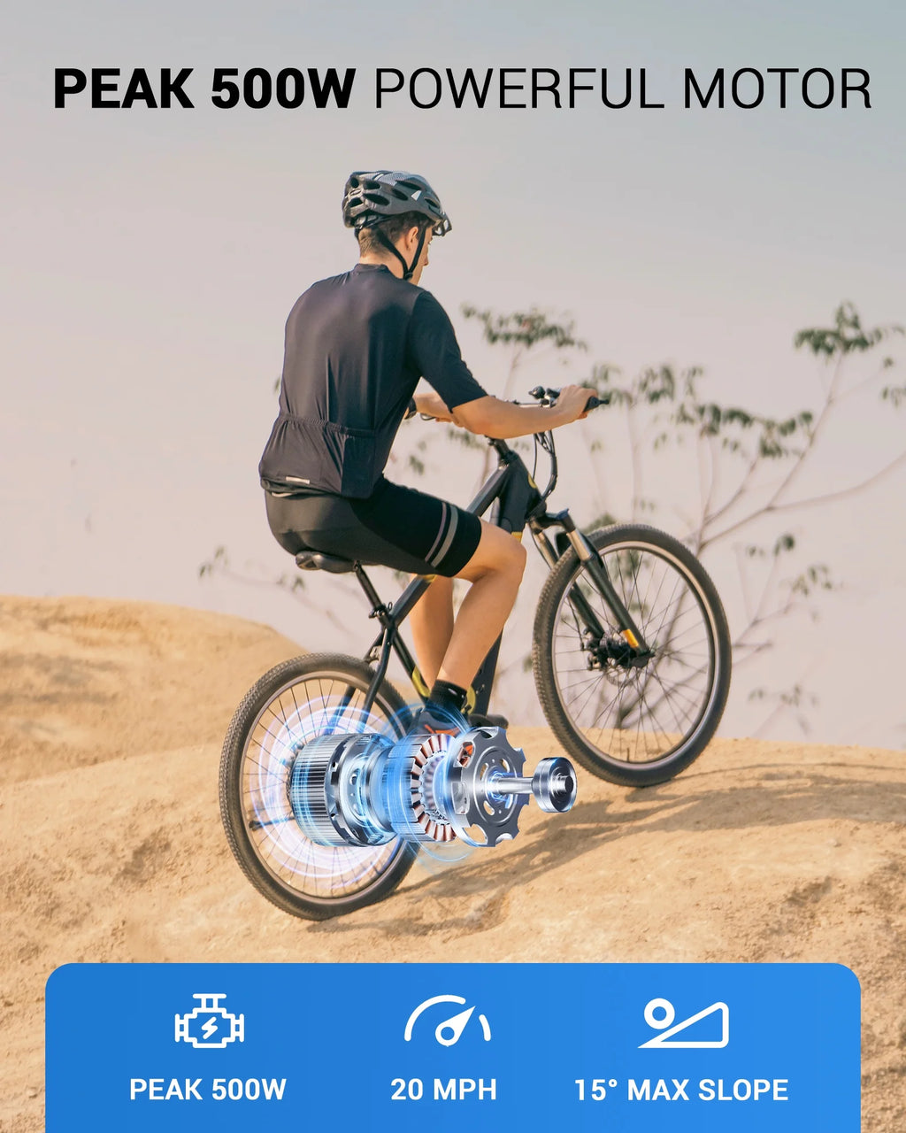 350W 26 Electric Mountain Bike with 36V Removable Battery N4298