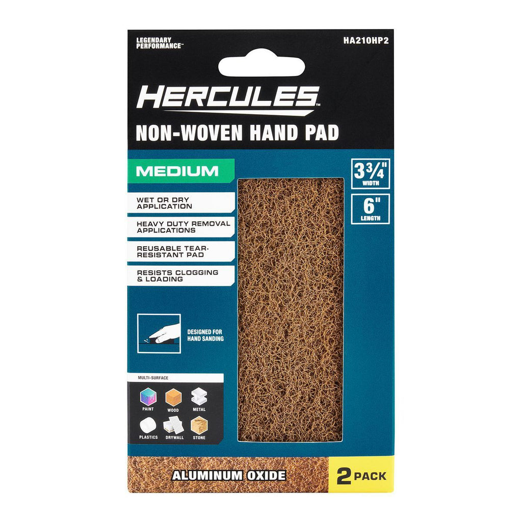 Medium Non-Woven Hand Pad, 2-Pack F80228