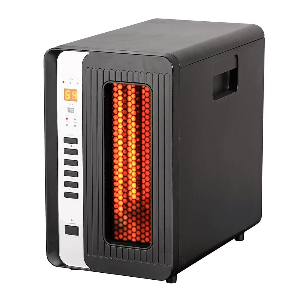 Electric Infrared Quartz Space Heater with Remote L120132