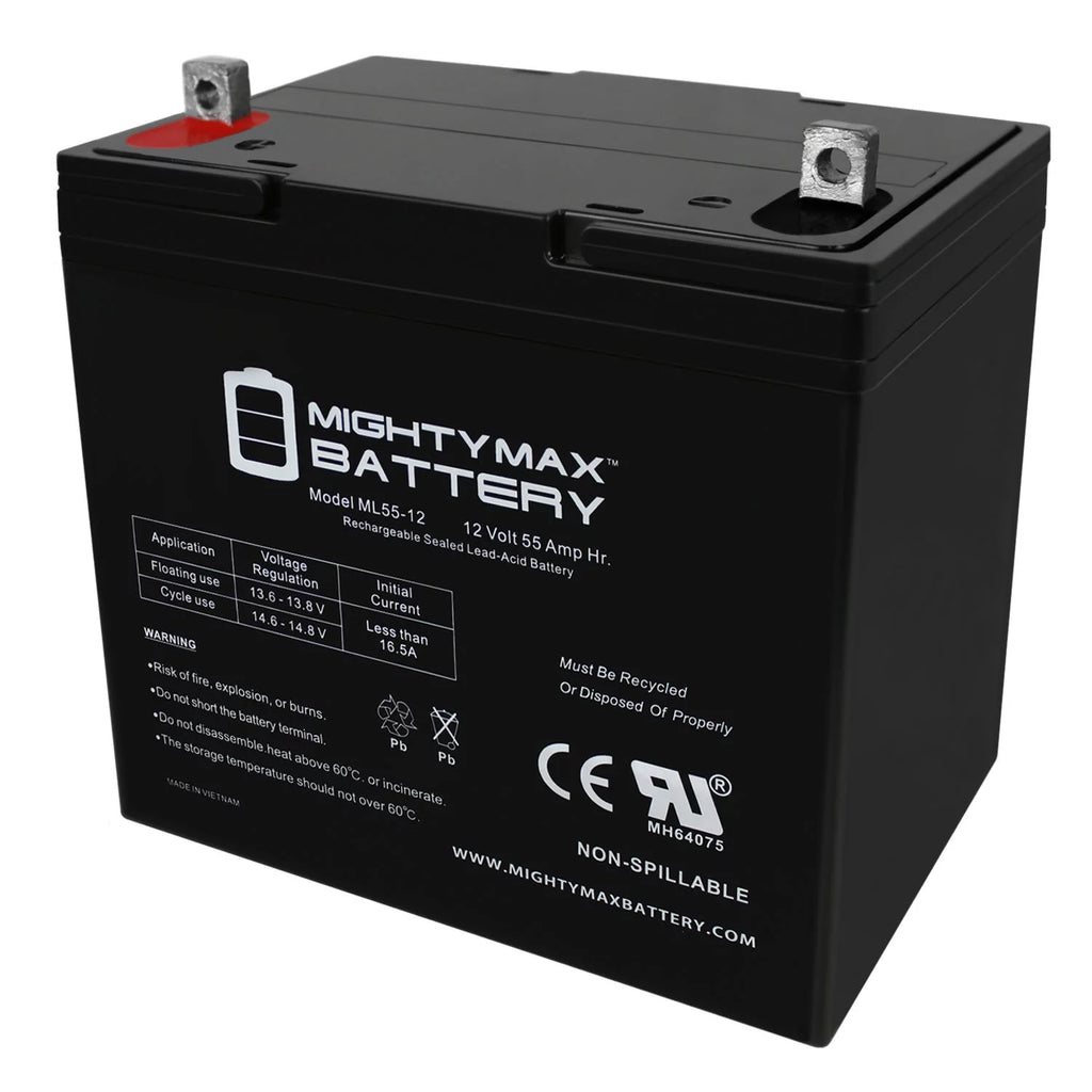 12 Volt 55 AmpH SLA Battery C69965