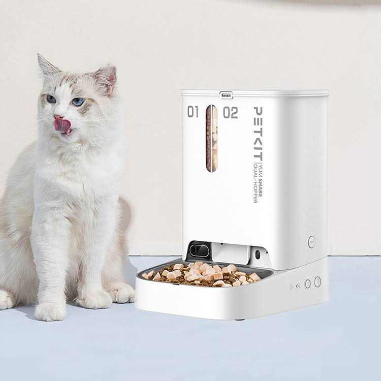 5L Wifi Enabled Automatic Cat Feeder with Camera Y336577