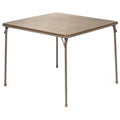 Beige 38x22 Square Folding Card and Game Table G20268