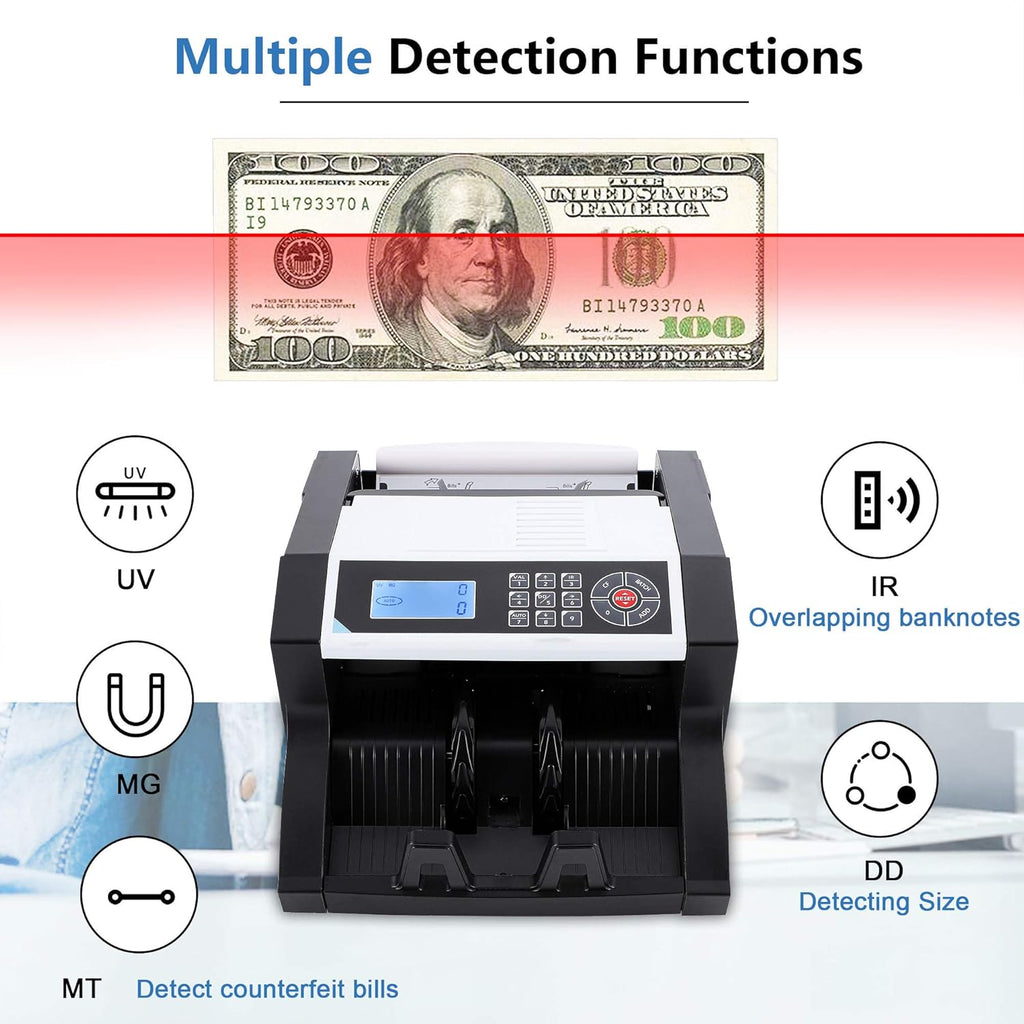 Money Counter with Counterfeit Detection J39459