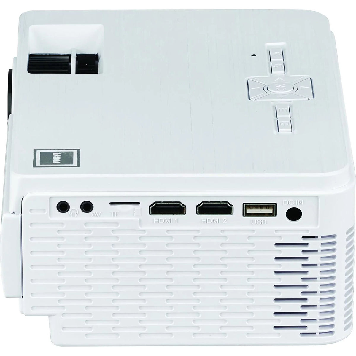 480P LCD Home Theater Projector with 100 Projector Screen V7484