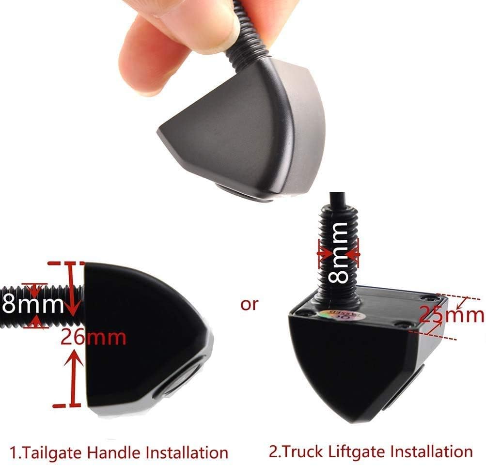 Mini Backup Camera & 4.3'' Rear View Mirror Monitor Kit Waterproof Night Vision M381831