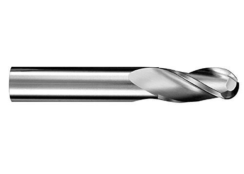 3 Flute Ball End End Mill Titanium Carbonitride Coating J655675