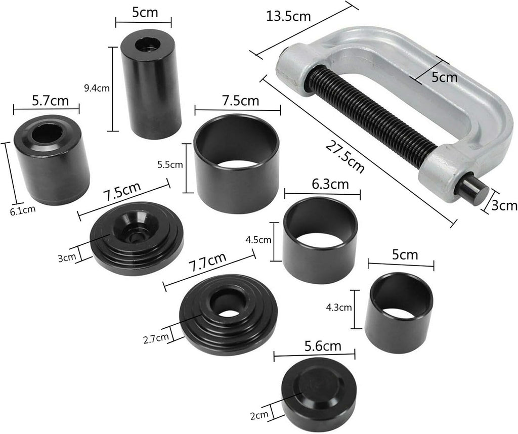 Heavy Duty Ball Joint Press & U Joint Removal Tools 4 in 1 D981289