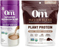 Hot Chocolate Blend Mushroom Powder and Plant-Based Protein Powder Bundle K1114