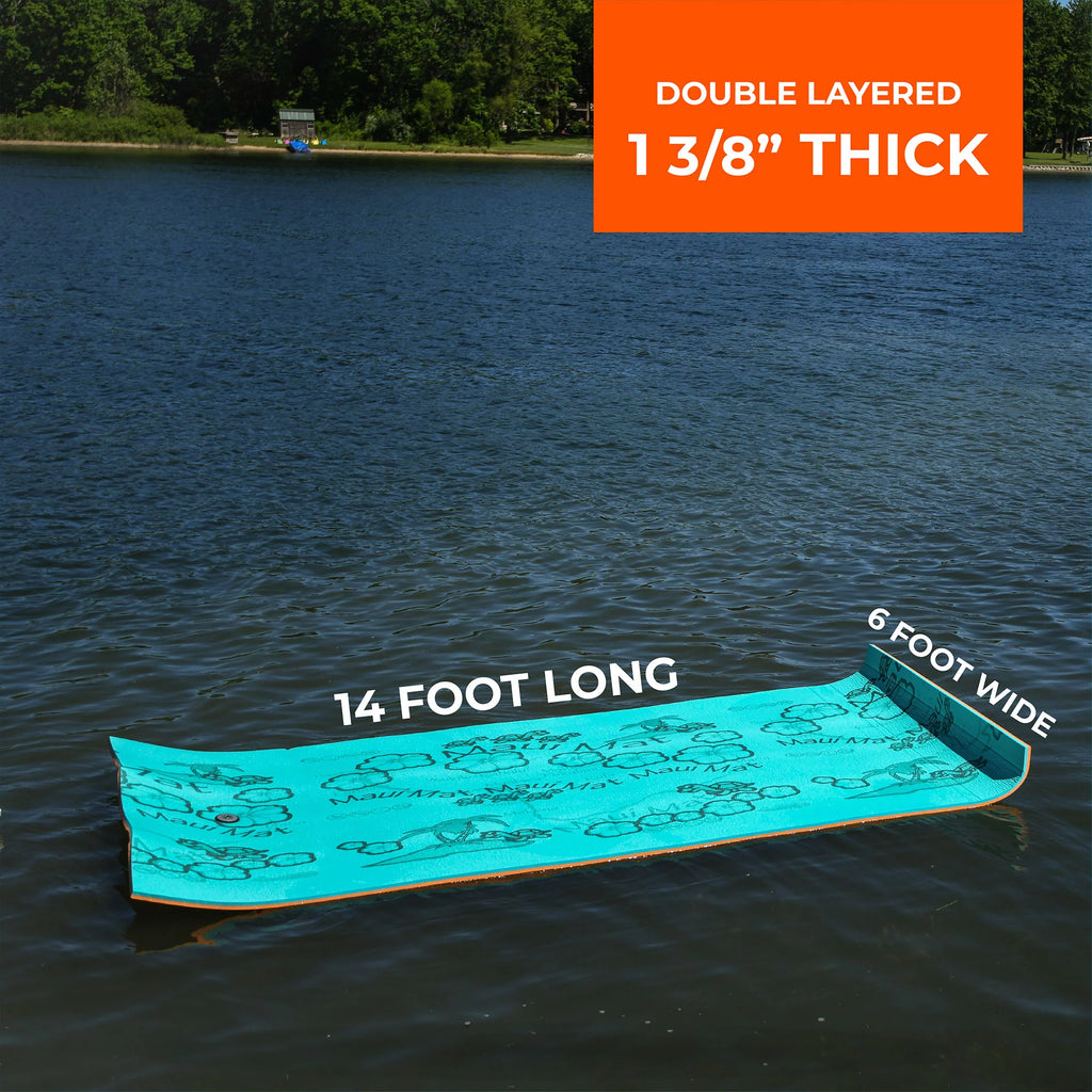 14 Ft Floating Foam Island Mat A458