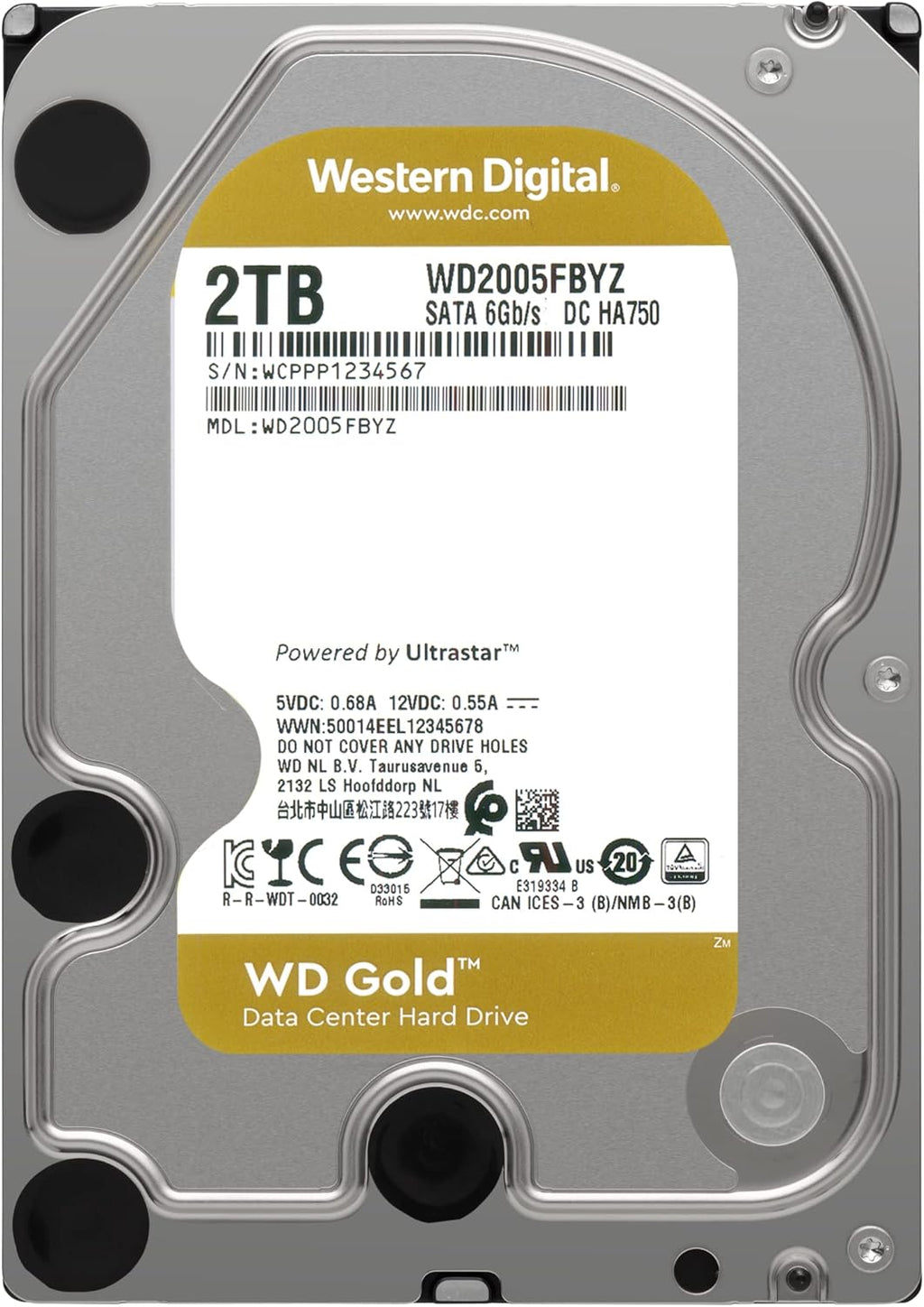 4TB 7200 RPM SATA 6 Gb/s 256 MB Cache 3.5 Internal Hard Drive K290