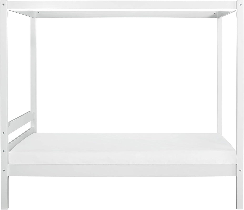 Wood Twin Size Canopy Bed D936168