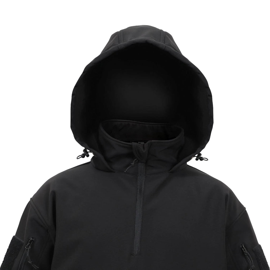 Black Soft Shell Anorak G64083