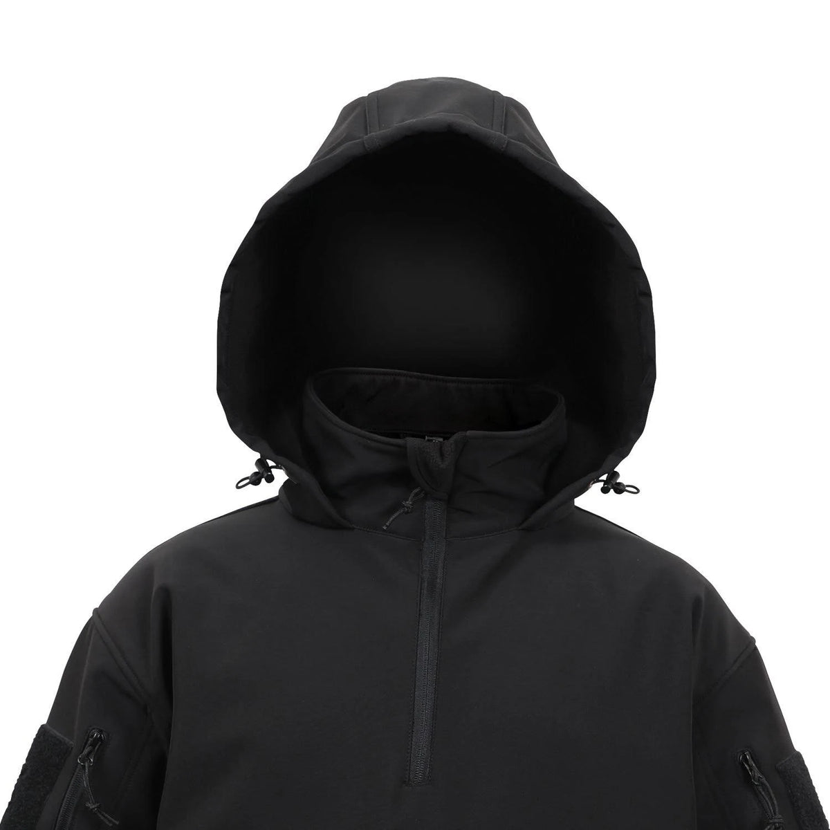 Black Soft Shell Anorak G64083
