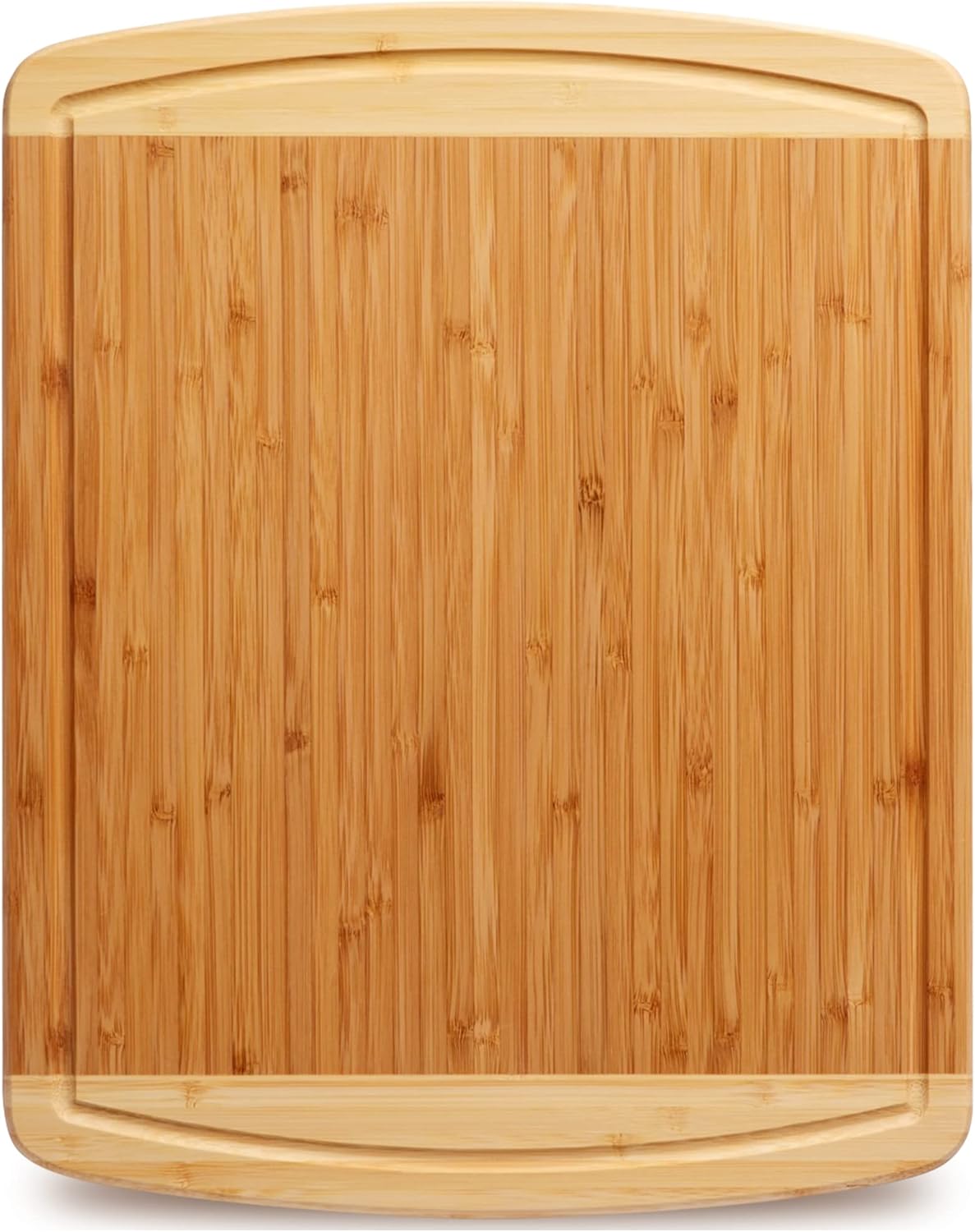 24 x 18 Inch XXL Bamboo Cutting Board with Handles, Juice Groove Pack of 2 K91854