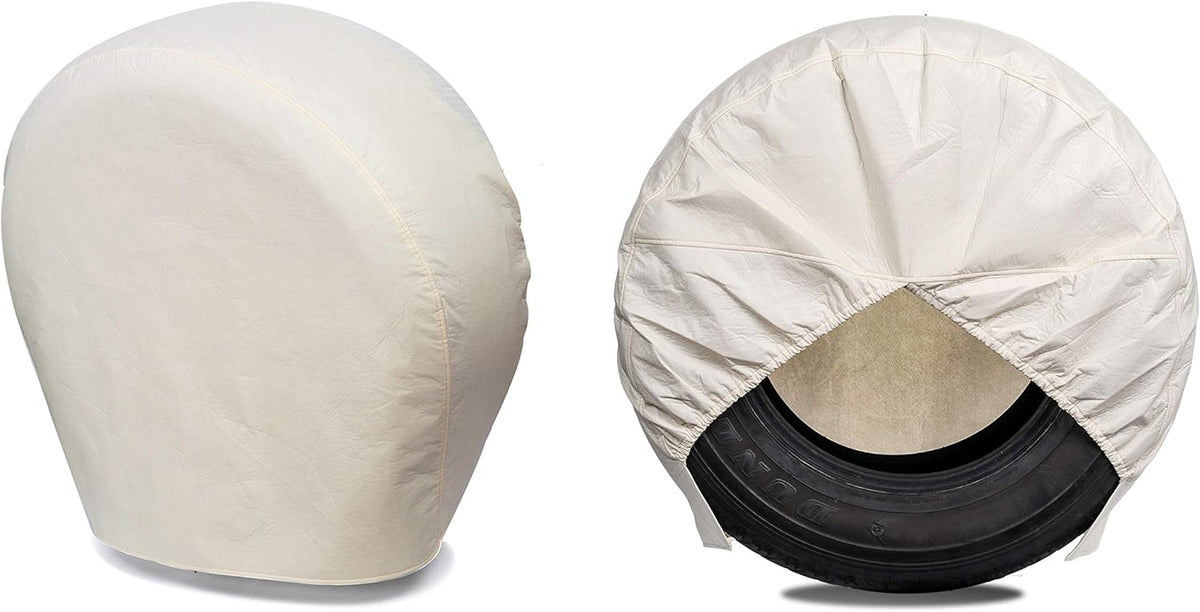 Tough Tire Covers for RV Wheel 4 Pack Black T97553