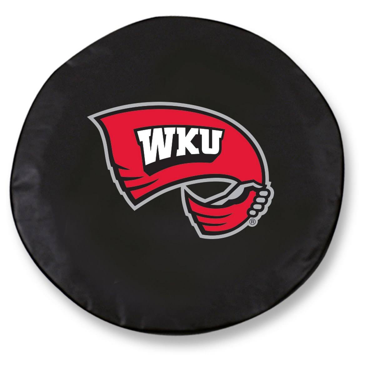 Black Vinyl Fitted Car Tire Cover I4475
