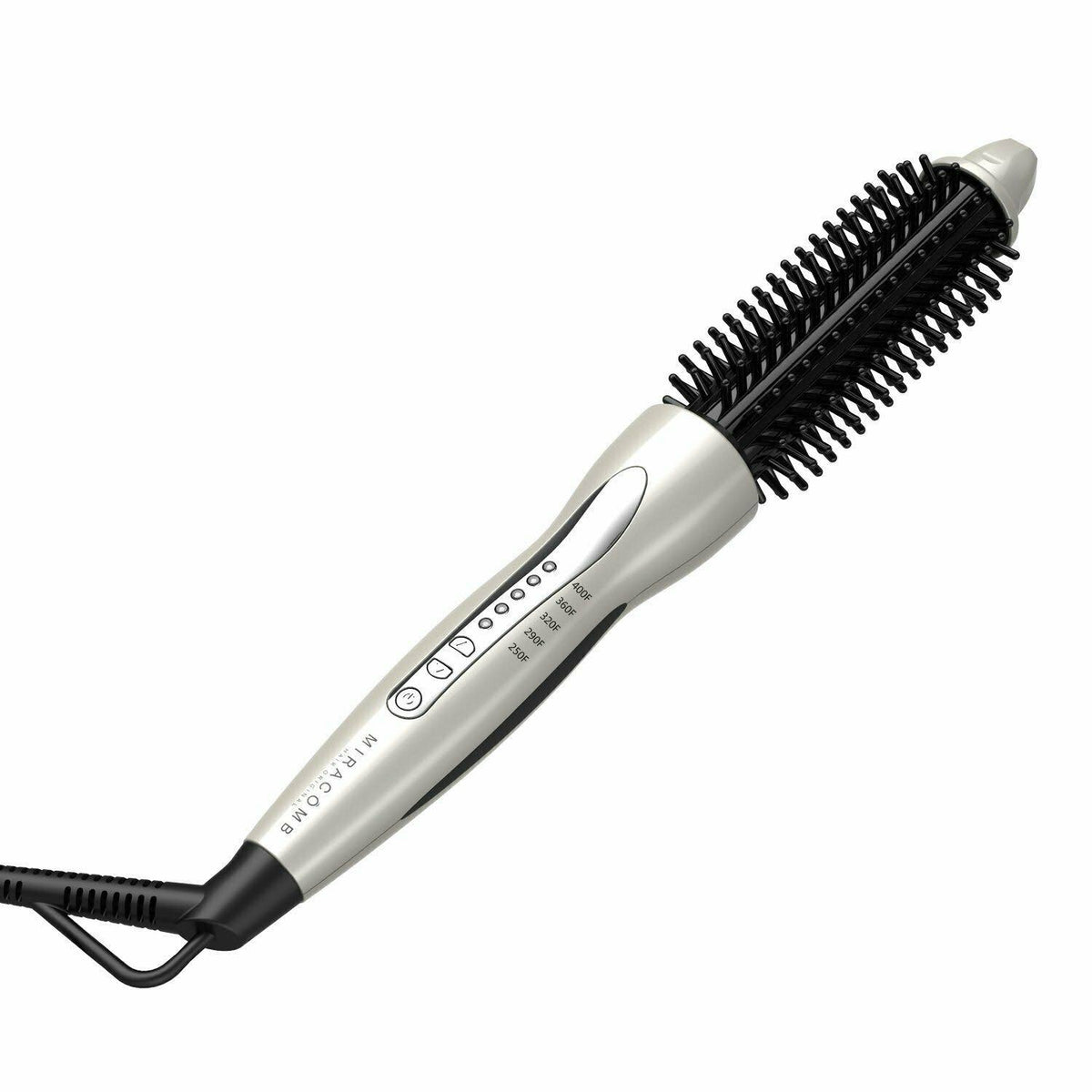 Ceramic Tourmaline Hair Curler Straightening Brush Y2131
