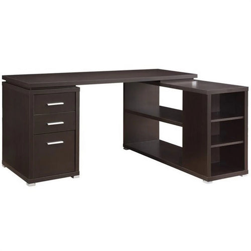 2 Piece L Shaped Desk and Office Chair Set D424